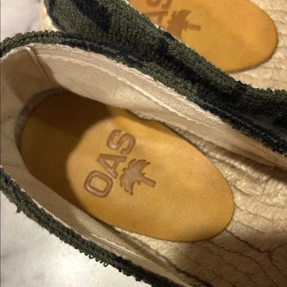 OAS Green and Black Espadrilles - Picture 2 of 6